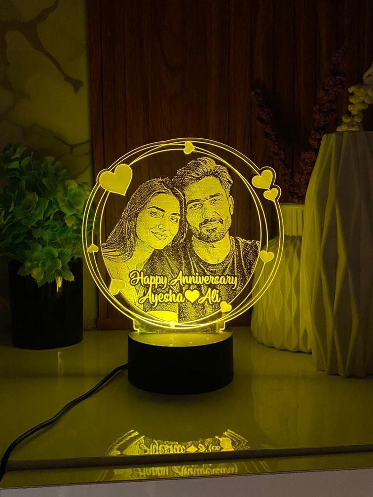 PERSONALIZED 3D ILLUSION LED Night LAMP