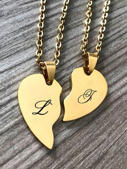 Customize Broken Heart Pendant