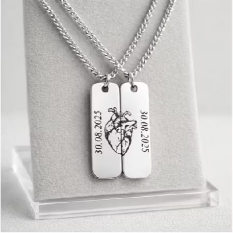 Double Pendant for Couples