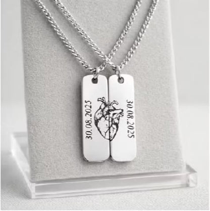 Double Pendant for Couples