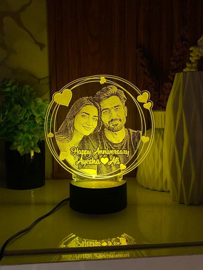 PERSONALIZED 3D ILLUSION LED Night LAMP
