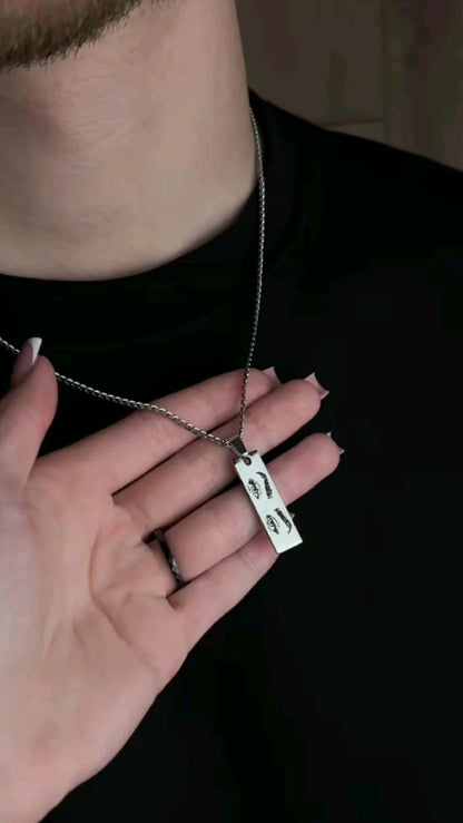 Customize Eye Necklace
