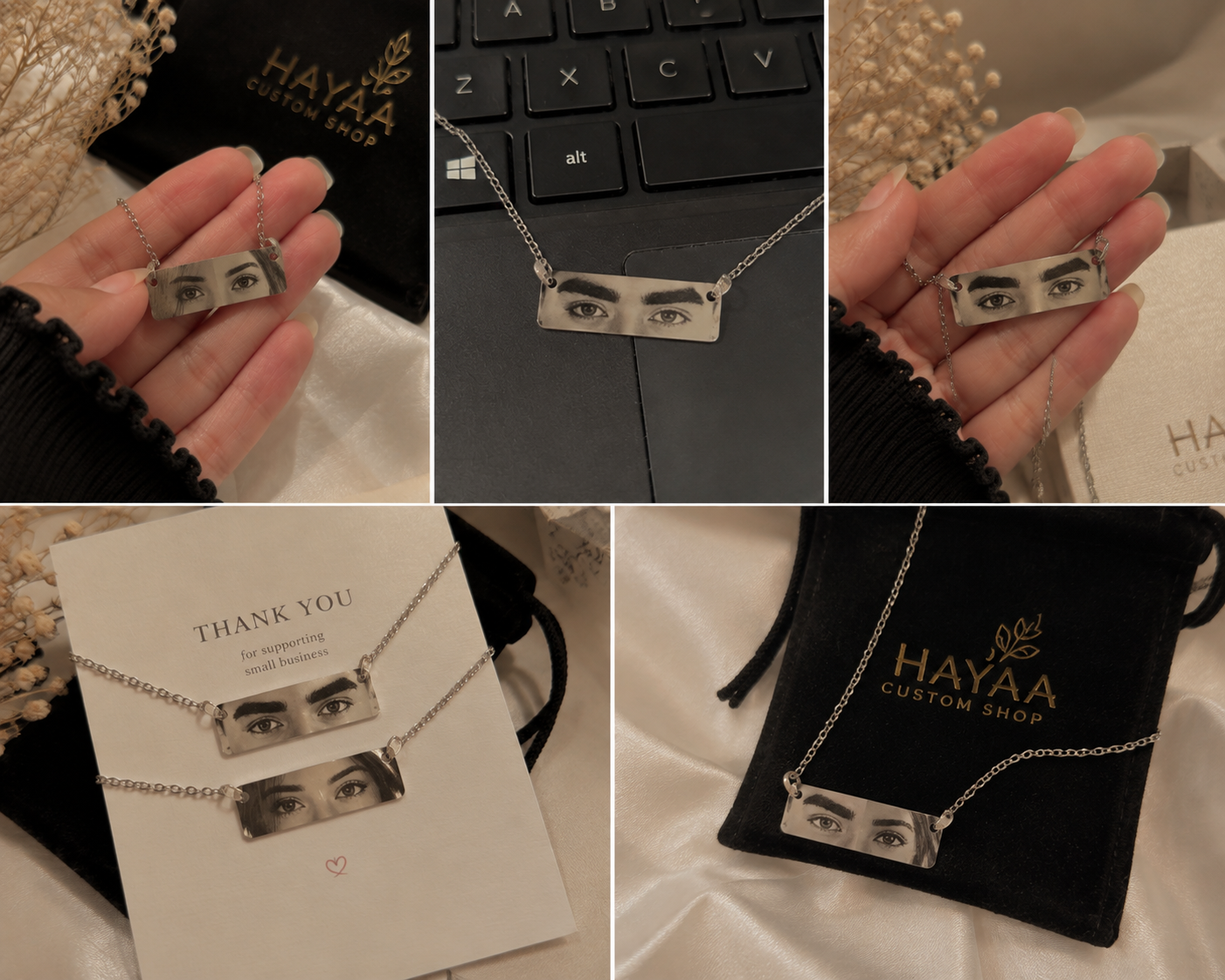 Customize Eye Necklace